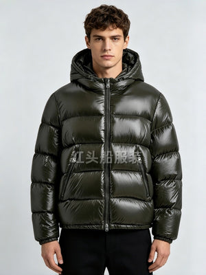 Dark Green Pocket Zipper