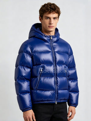 Blue Pocket Zipper